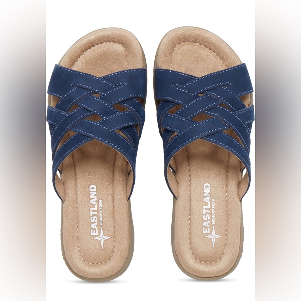 NWOT Eastland Women's Hazel Flat Sandal Size 8 - Picture 7 of 9